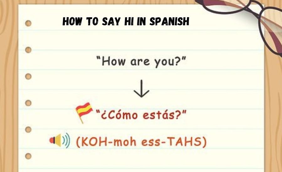 how to say hi in spanish