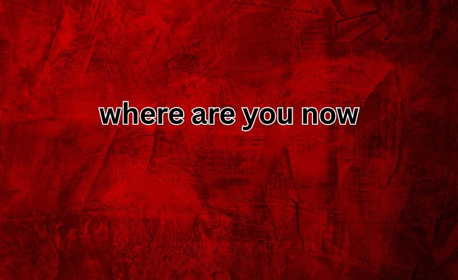 where are you now